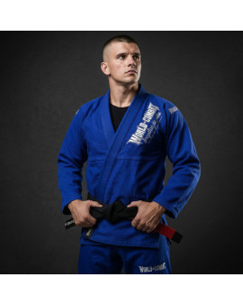 Kimono World Combat BJJ - Azul
