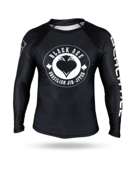 Rash Guard Black Ace Gambler - Preto