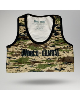 Top Feminino World Combat Brave - Camuflado