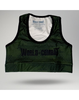 Top Feminino World Combat Tatical - Verde Militar