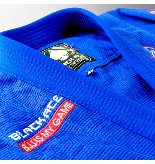 Jaleco (Wagui) Black Ace BJJ is My Game - Azul