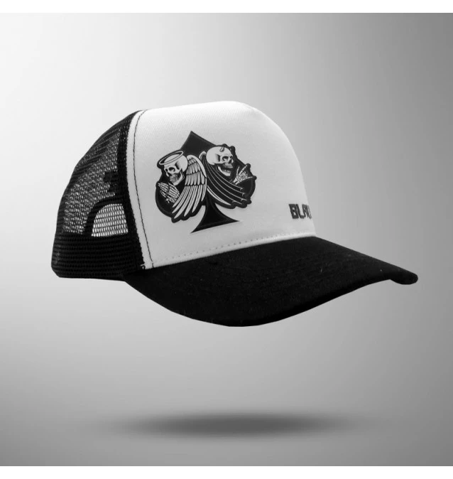 Boné Black Ace Heaven & Hell - Preto