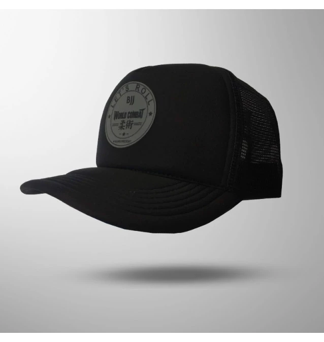 Boné World Combat Let's Roll - Preto