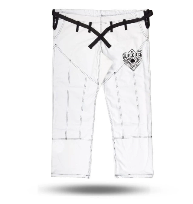 Calça Sarja Black Ace Just Fight - Branco