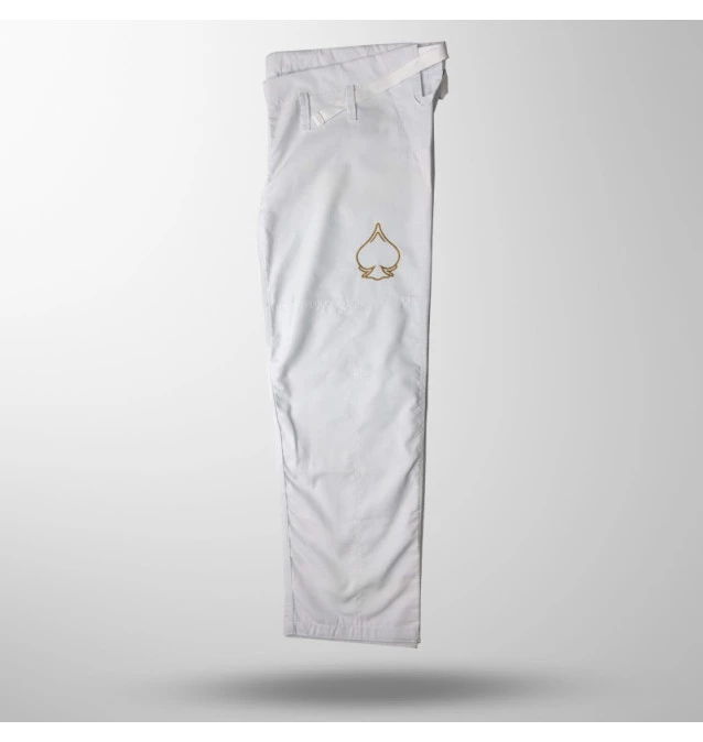 Calça Rip Stop Black Ace Player Gold - Branco