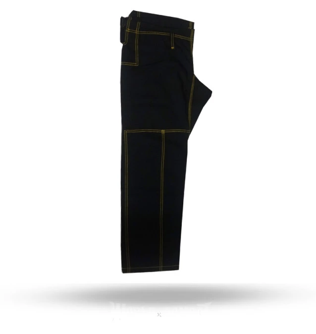 Calça Rip Stop Jiu-Jitsu Avulsa - Preto e Amarelo