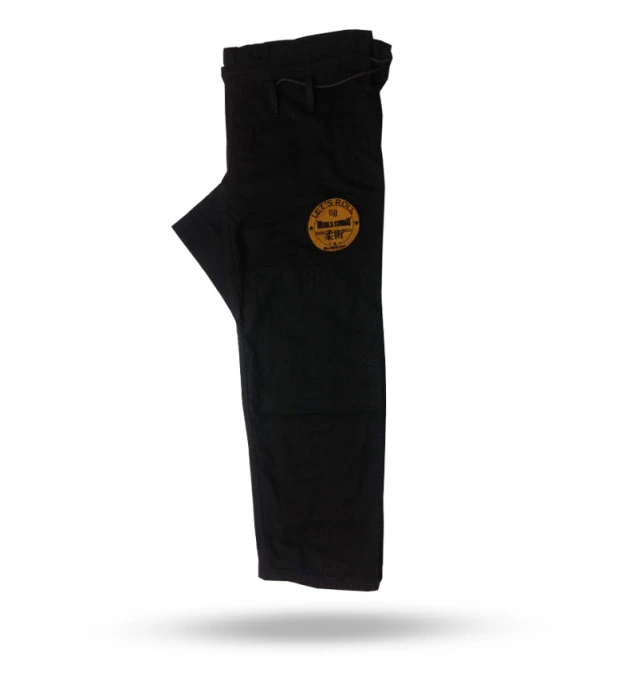Calça Jiu-Jitsu Avulsa World Combat New Let's Roll - Black Gold