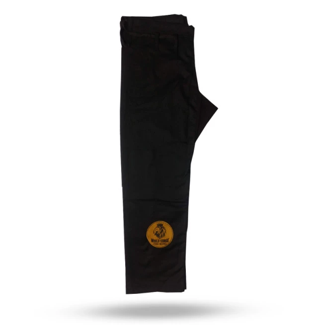 Calça Jiu-Jitsu Avulsa World Combat The King - Black Gold