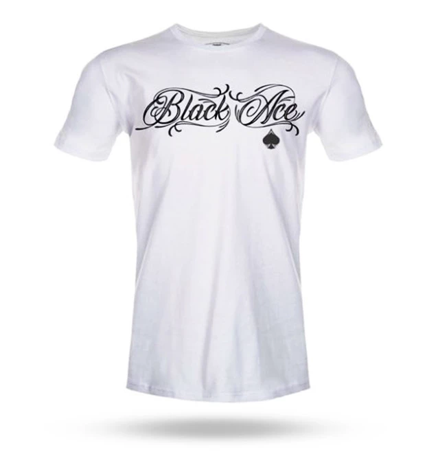 Camiseta Black Ace Player - Branco