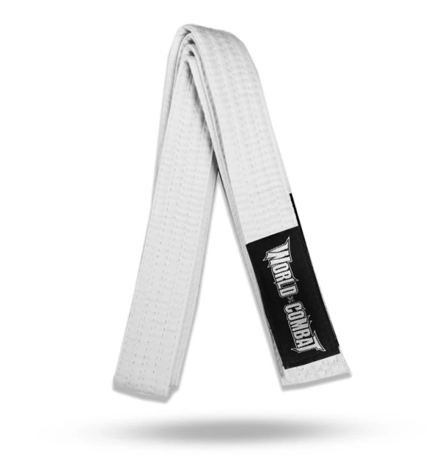 Faixa Jiu-Jitsu INFANTIL World Combat - Branca