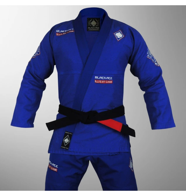 Kimono Black Ace BJJ is My Game - Azul