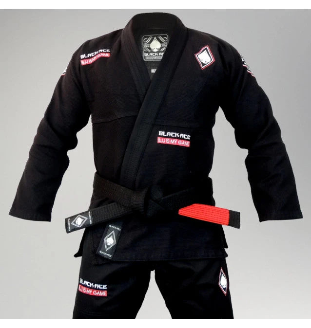 Kimono Black Ace BJJ is My Game - Preto