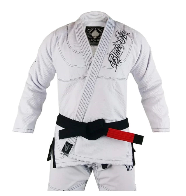 Kimono Black Ace Player - Branco e Preto