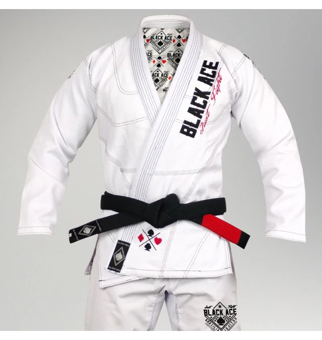 Kimono Black Ace Just Fight - Branco