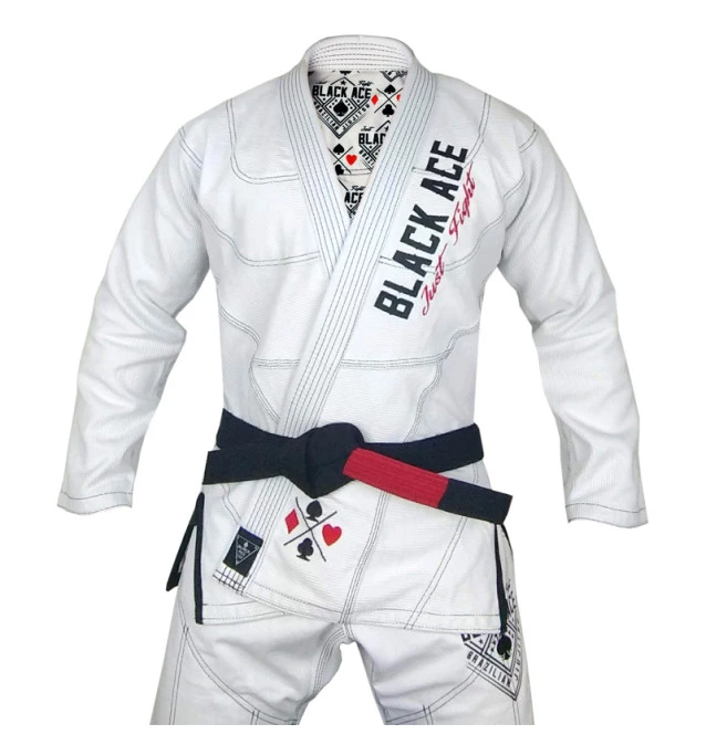 Kimono Black Ace Just Fight - Branco