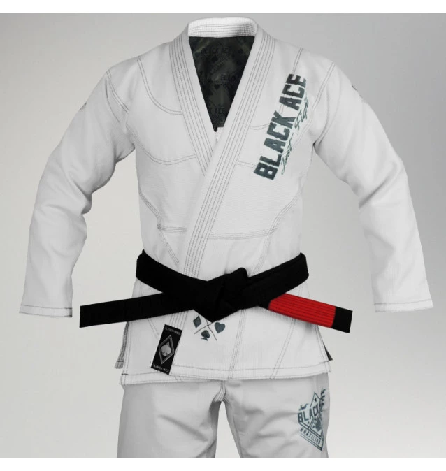 Kimono Black Ace Just Fight - Ice/Gray