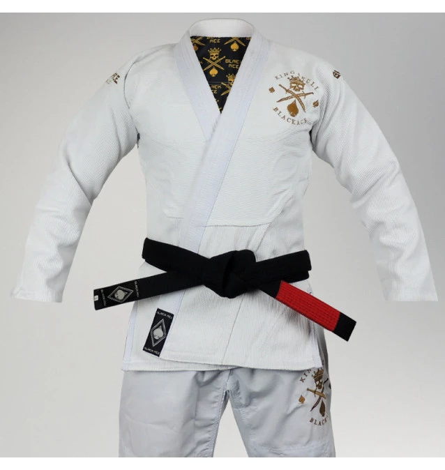 Kimono Black Ace King Skull - Ice/Gold