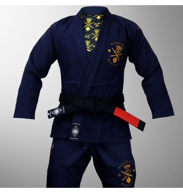 Kimono Black Ace King Skull Limited Edition - Navy/Gold 