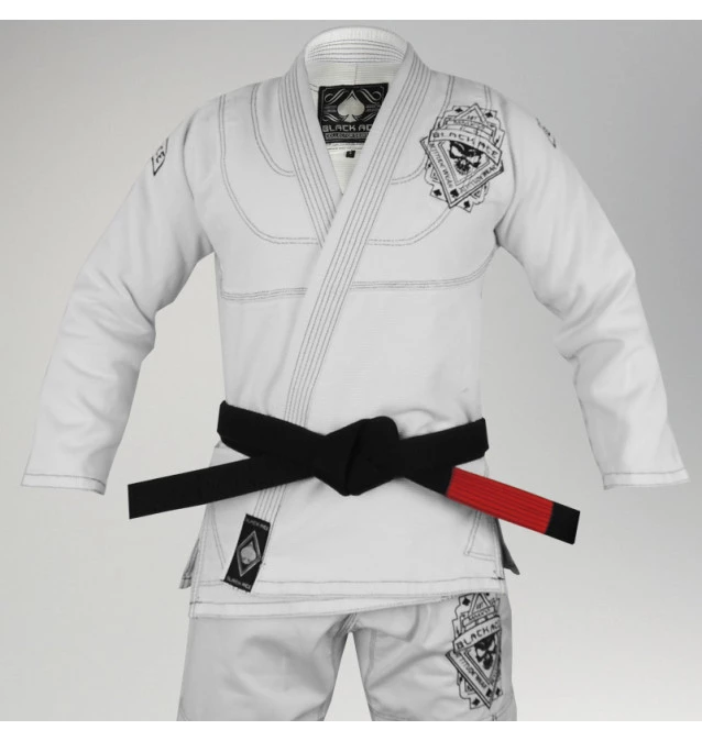 Kimono Black Ace Rage - Branco