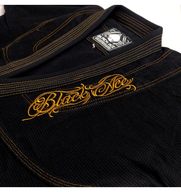 Wagui (jaleco) Jiu-Jitsu Black Ace Player Edição Limitada - Preto
