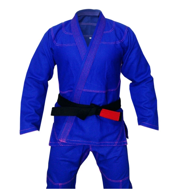 Kimono Jiu-Jitsu Feminino Pink Series - Azul