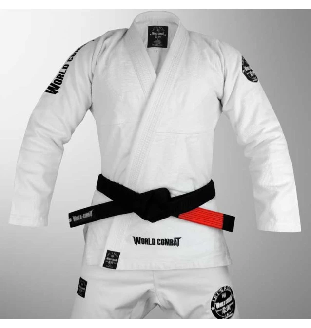 Kimono World Combat New Let's Roll - Branco
