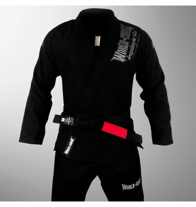 Kimono World Combat BJJ - Preto