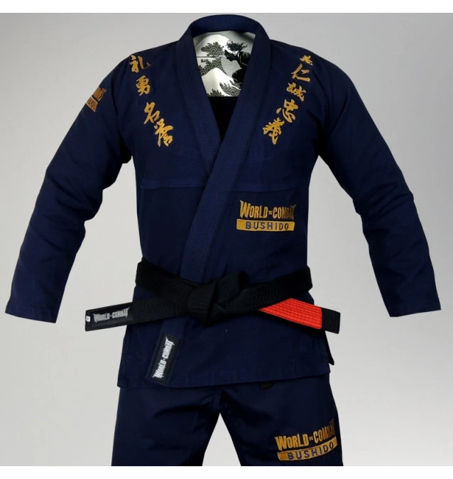 Kimono World Combat Bushido - Navy/Gold
