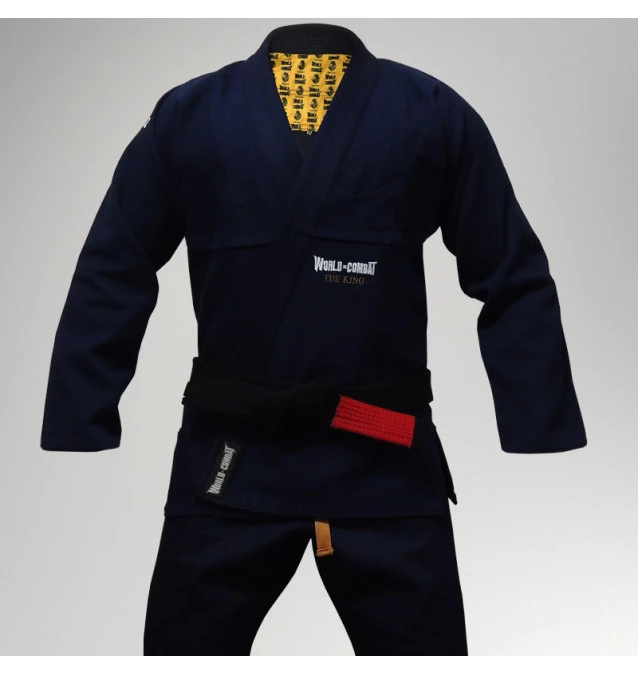 Kimono World Combat The King - Navy Gold