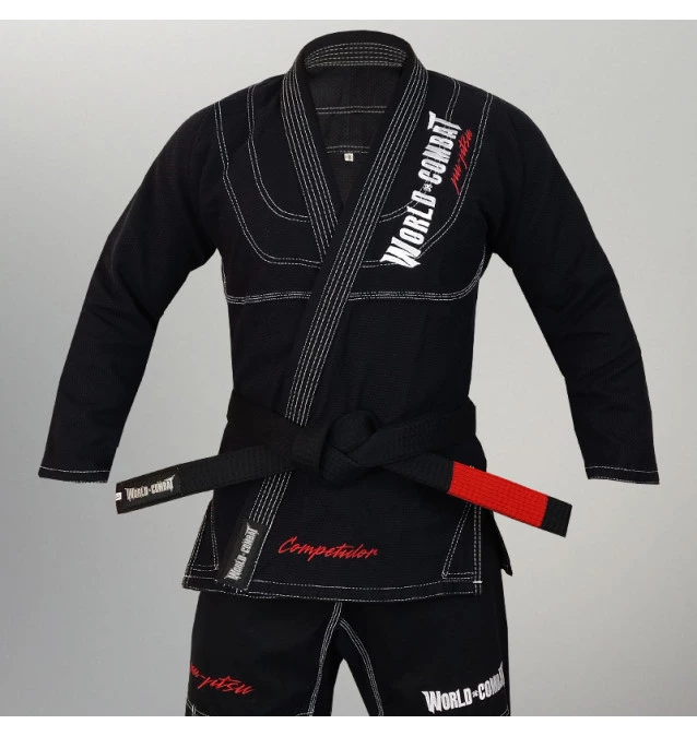 Kimono World Combat Competidor - Preto