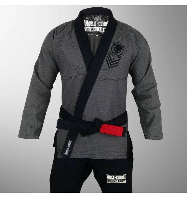 Kimono World Combat Ghost Army - Chumbo e Preto