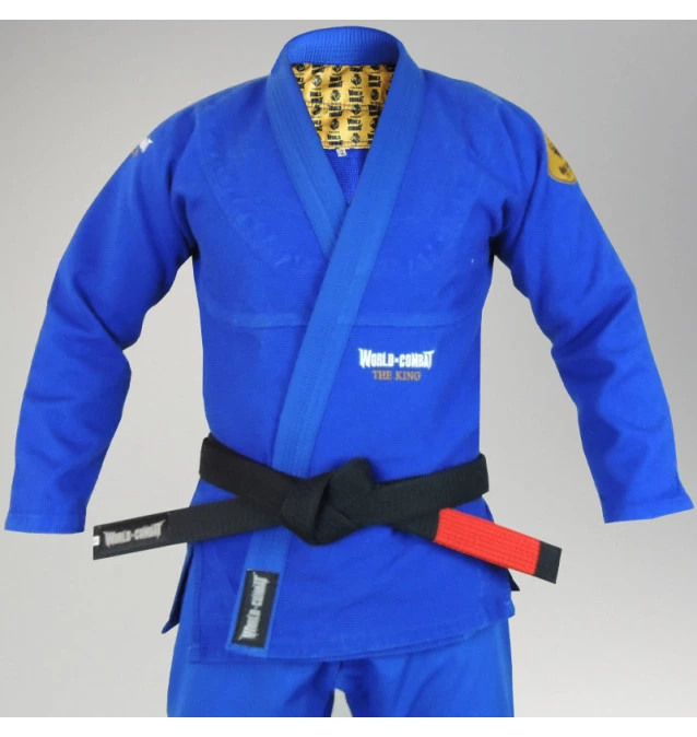 Kimono World Combat The King - Blue Gold