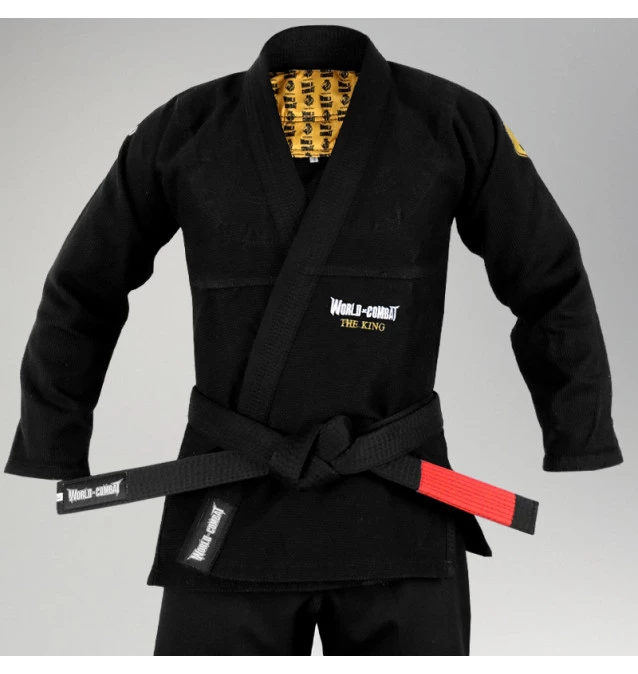 Kimono World Combat The King - Black Gold