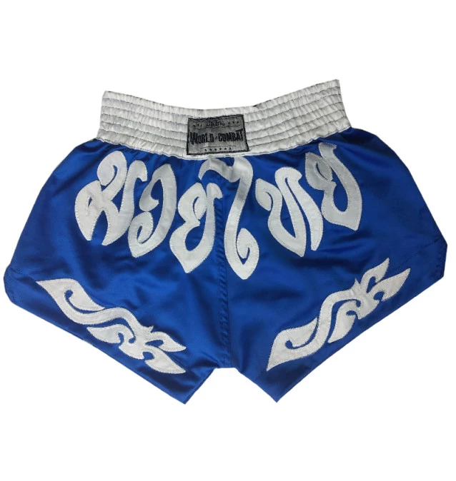 Short Muay Thai World Combat Thailand Style - Azul