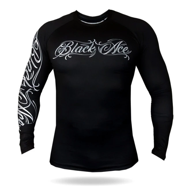 Rash Guard Black Ace Player - Preto