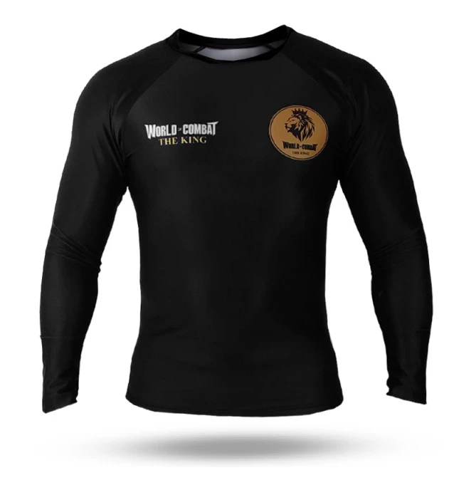 Rash Guard World Combat The King - Preto