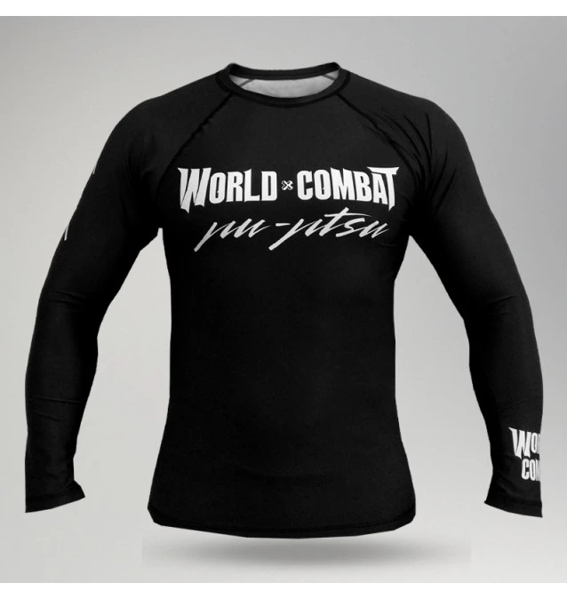 Rash Guard World Combat Competidor - Preto