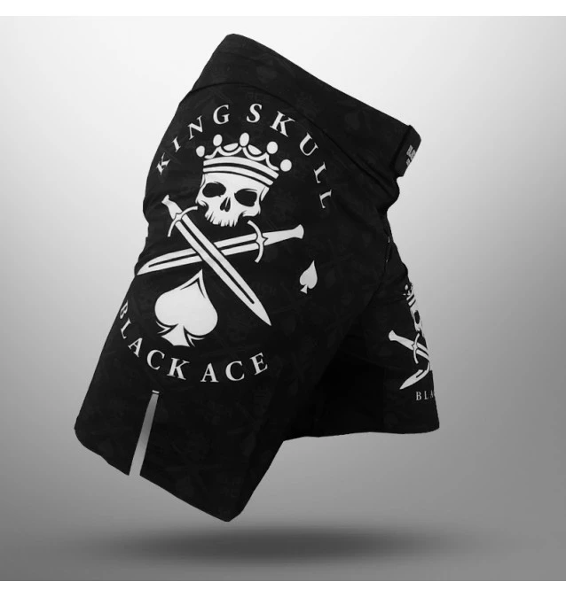 Bermuda Black Ace King Skull - Preto