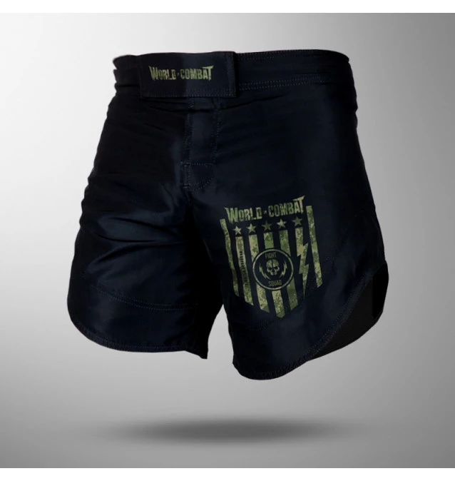 Fight Short World Combat Squad - Preto