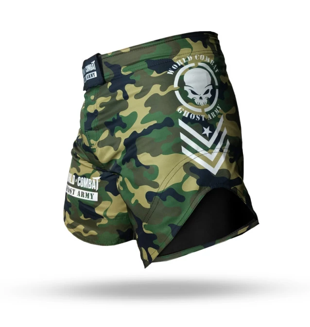 Fight Short World Combat Ghost Army - Camuflado Verde