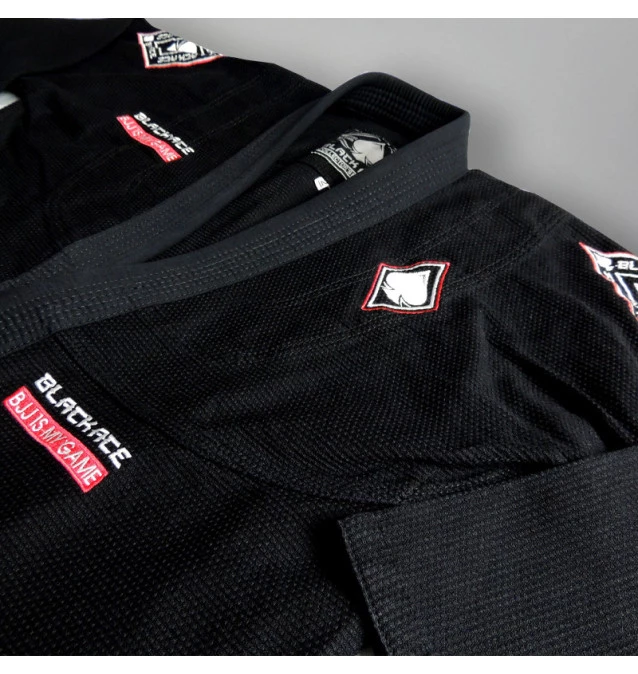 Jaleco (Wagui) Black Ace BJJ is My Game - Preto