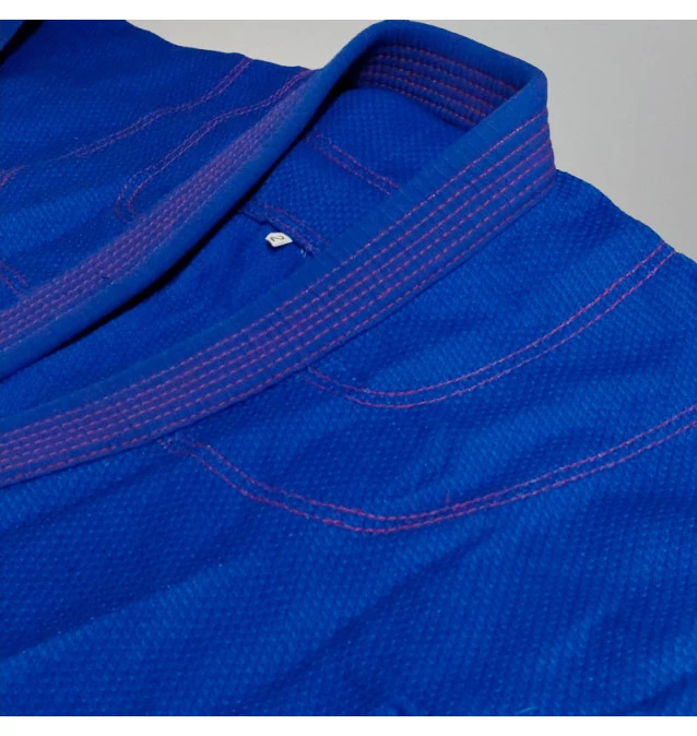 Jaleco (Wagui) Classic - Azul Royal e Vermelho
