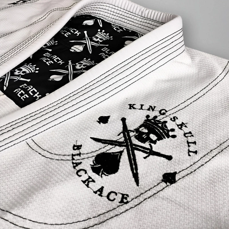Kimono Black Ace King Skull