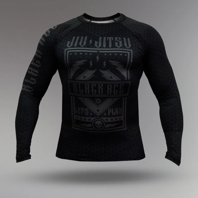Rash Guard Black Ace