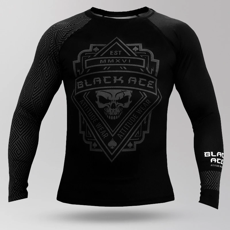 Rash Guard Black Ace