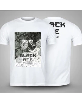 Camiseta Black Ace Heaven & Hell - Branco