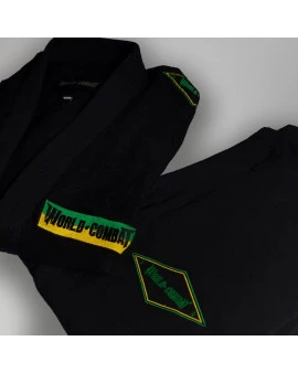 Kimono World Combat Brasil - Preto