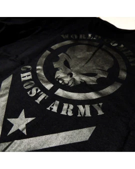 Camiseta World Combat Ghost Army - Black/Black