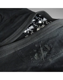 Kimono Black Ace King Skull Limited Edition - Black/Black