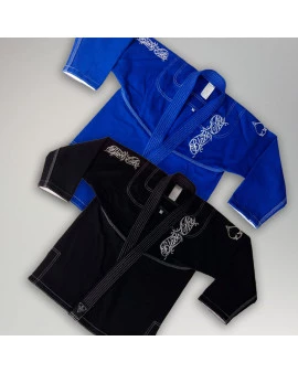 Kit: 2 Kimonos INFANTIS Black Ace + Brinde
